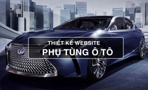 Thiết Kế Website Bán Phụ Tùng Xe Oto