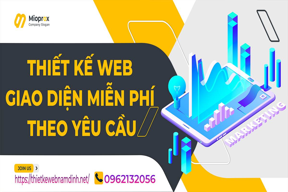 Thiết kế web nam định giao diện hiện đại