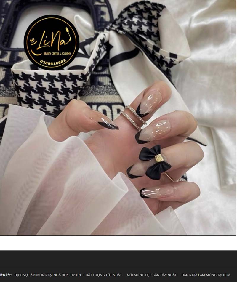 Thiết kế website Lina Nail