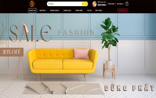 Thiết Kế Website Sofa